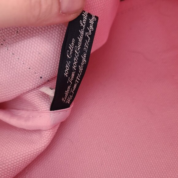 Polo Ralph Lauren Duffel Bag Pink Canvas Shoulder Bag - Picture 8 of 12